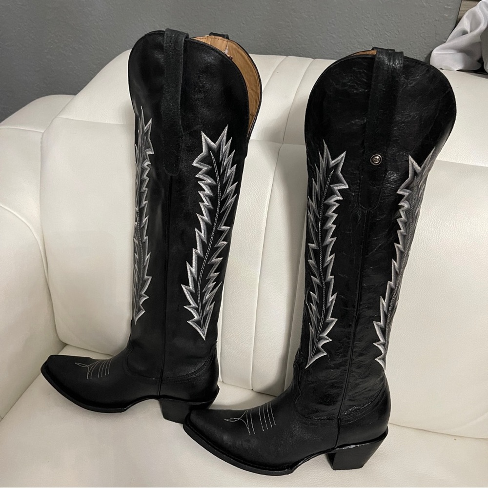 COPY - Knee High Turquoise Boots